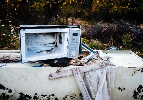 How to Schedule Bulk Item Pickup for Microwave Disposal